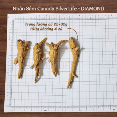 Nhân sâm Canada SilverLife Diamond 100g