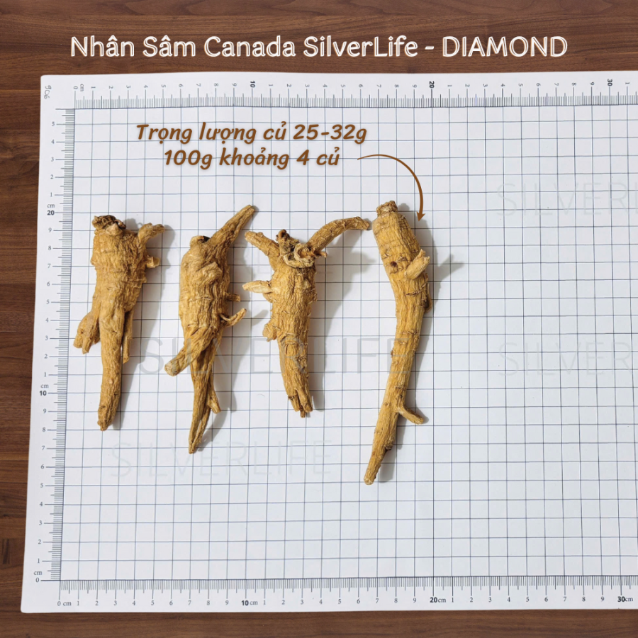Nhân sâm Canada SilverLife Diamond 100g